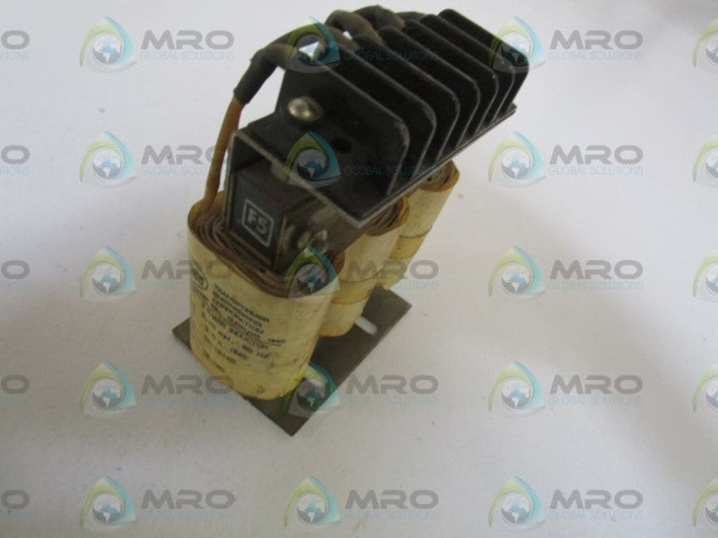 TRENCO 3 PHASE INDUCTOR TRANSFORMER TR-15162 UNMP