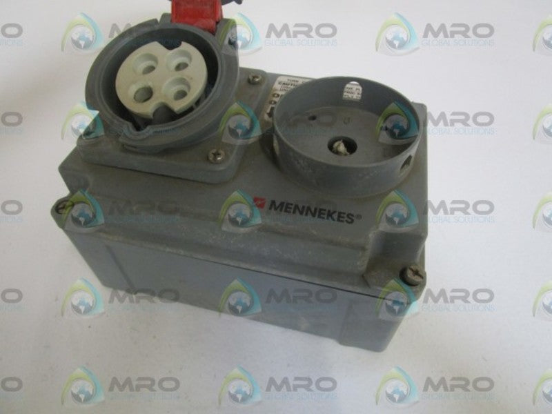 MENNEKES INTERLOCKED RECEPTACLE ME 420HMI7-M2 UNMP