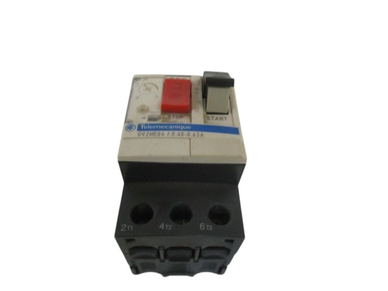 TELEMECANIQUE MOTOR STARTER GV2ME04 / 0.40-0.63A UNMP