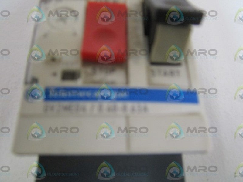 TELEMECANIQUE MOTOR STARTER GV2ME04 / 0.40-0.63A UNMP