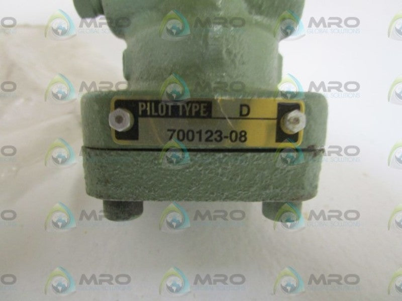 SPENCE PILOT D VALVE 700123-08 NSMP