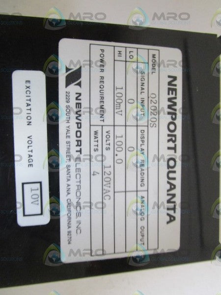 NSNPPORT CONTROL Q2020S NSMP
