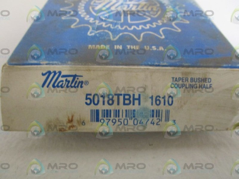 MARTIN 5018TBH TAPERED BUSHED COUPLING HALF 1610 NSMP