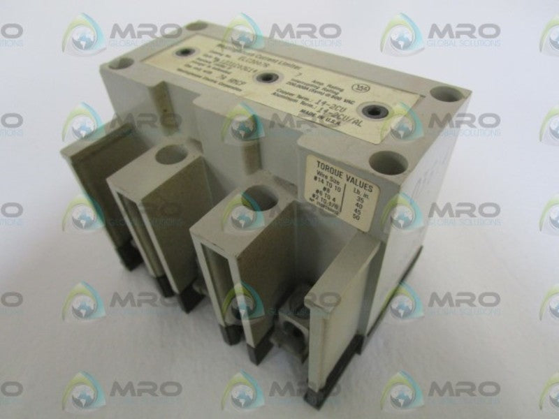WESTINGHOUSE ELC3007R CURRENT LIMITER 7AMP UNMP