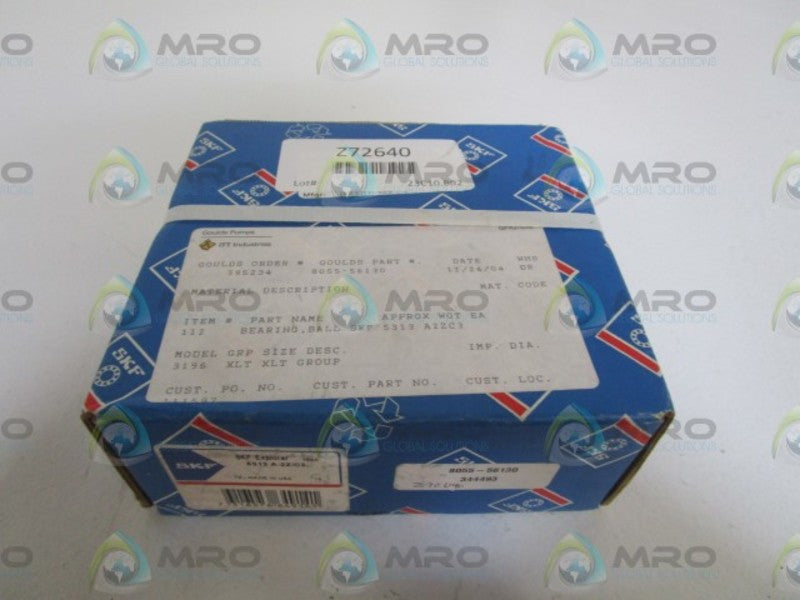 SKF BALL BEARING 5313 A-2Z/C3 NSFS