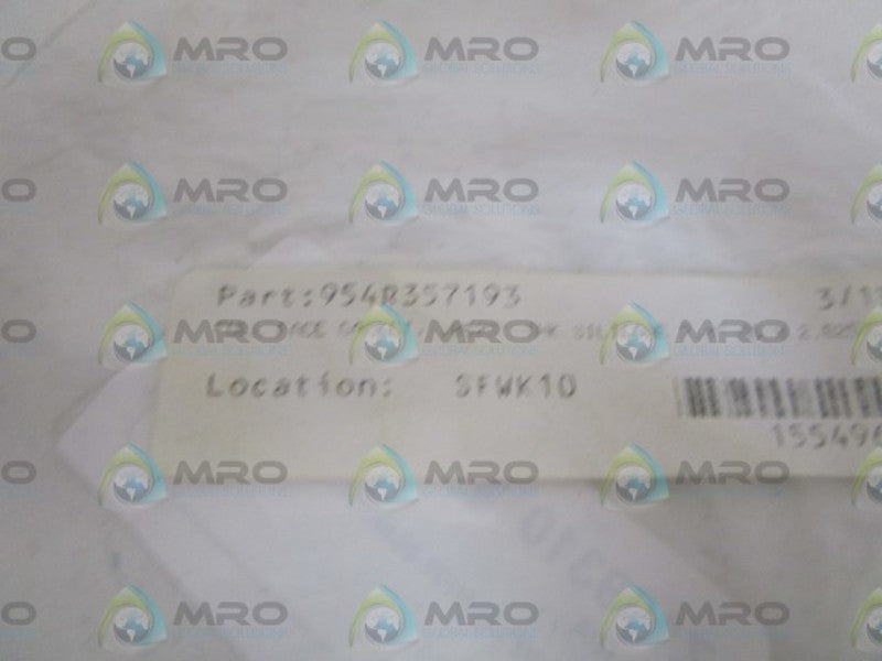 LOT OF 2 MUELLER 2-1/2" FLANGE SILICONE GASKET 954R357193 NSNP