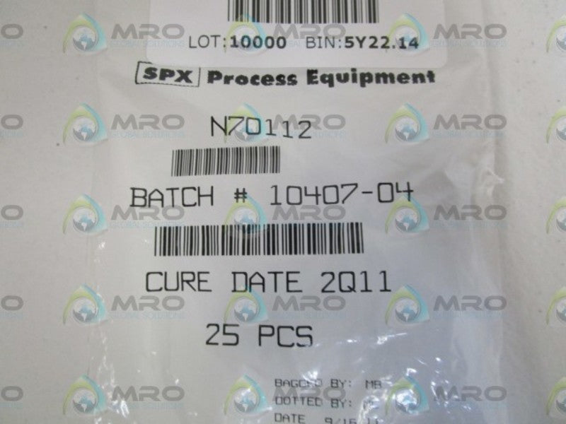 LOT OF 25 SPX O-RING RETAINER N70112 NSMP