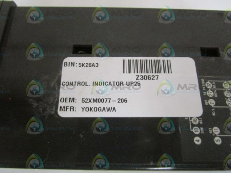 YOKOYAWA CONTROL INDICATOR UP25 (AS PICTURED) UNMP