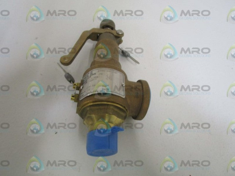 TAYLOR 3/4" PRESSURE SAFETY RELIEF VALVE 211SE14020107 NSMP