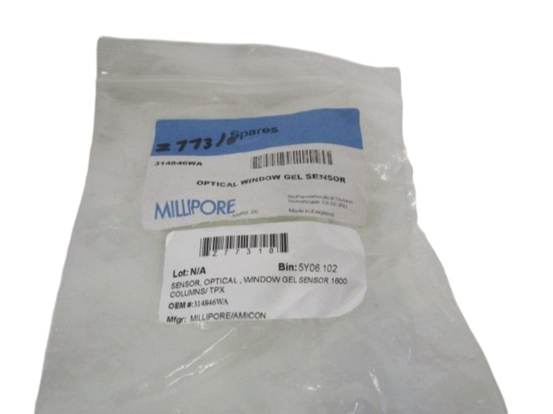 MILLIPORE OPTICAL WINDOW GEL SENSOR 314846WA NSNP IN BAG