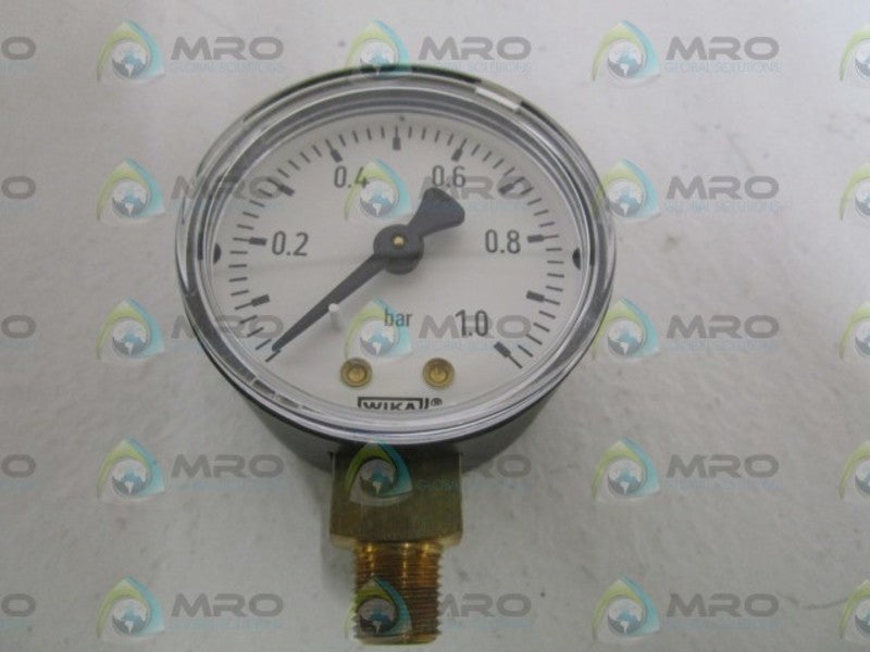 WIKA 50363310 PRESSURE GAUGE 1BAR NSMP