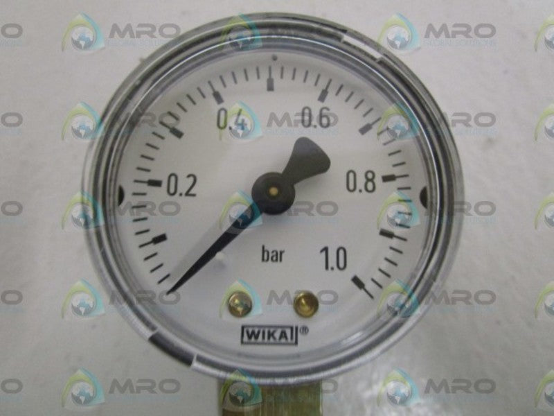 WIKA 50363310 PRESSURE GAUGE 1BAR NSMP