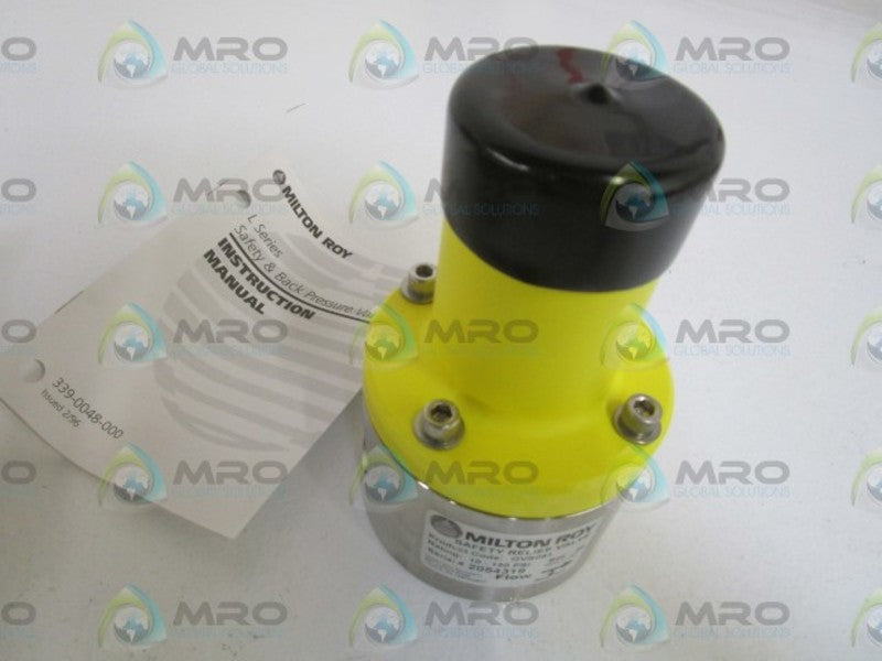 MILTON ROY 10-150PSI SAFETY RELIEF VALVE GVS081 NSMP