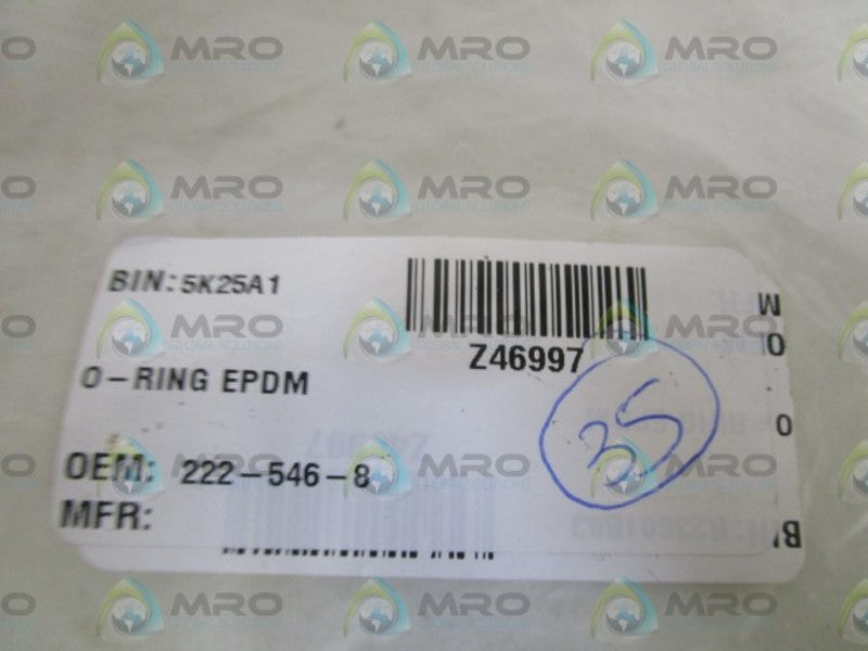 LOT OF 35 O-RING 222-546-8 NSNP