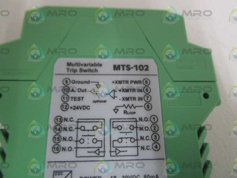 VEKTRON MULTIVARIABLE TRIP SWITCH MTS-102 NSMP