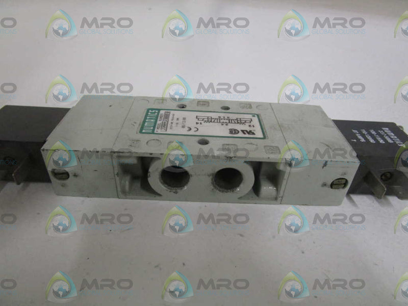 NUMATICS DOUBLE SOLENOID VALVE L22BB652O000030 UNMP