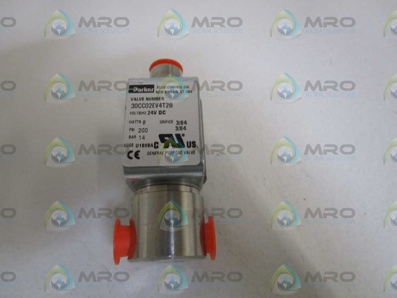 PARKER 24VDC VALVE 30CC02EV4T2B NSMP