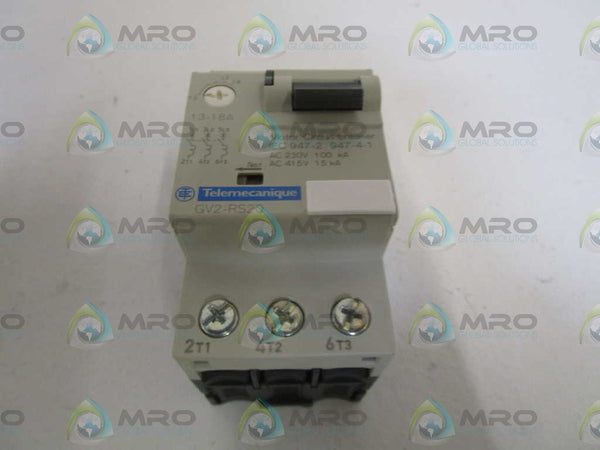 TELEMECANIQUE CIRCUIT BREAKER 13-18A GV2RS20 NSMP