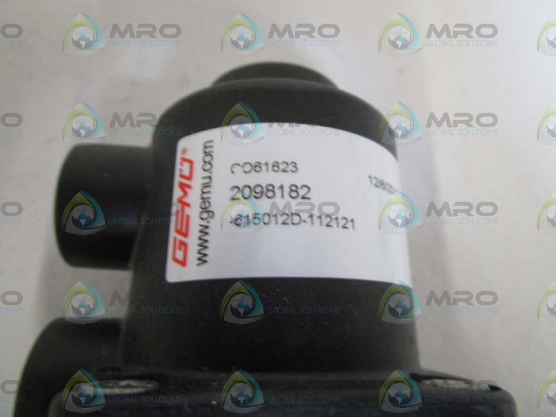 GEMU VALVE 615012D-112121 NSMP