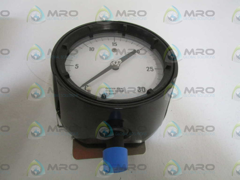 ASHCROFT 451279AS04LXNH-30# PRESSURE GAUGE 0-30 PSI  NSMP