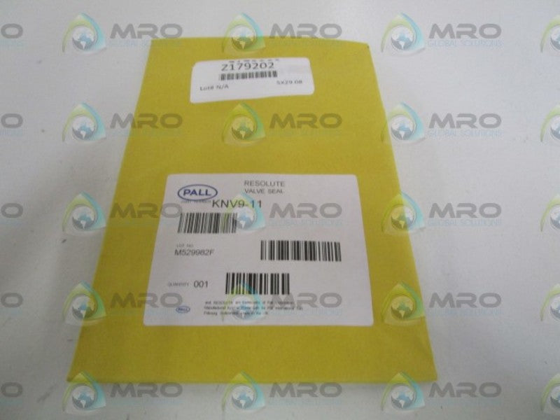 PALL VALVE SEAL KNV9-11 ORIGINAL PACKAGE
