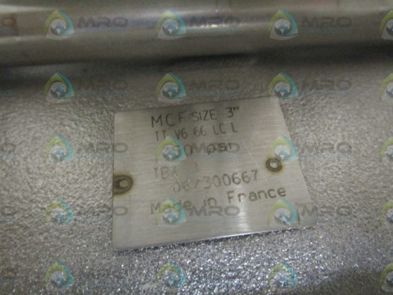 MCF SIZE 3" VALVE TTV66LCL NSNP