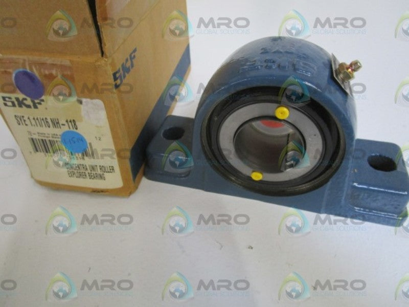 SKF UNIT ROLLER BEARING SYE 1.11/16 NH-118 NSMP