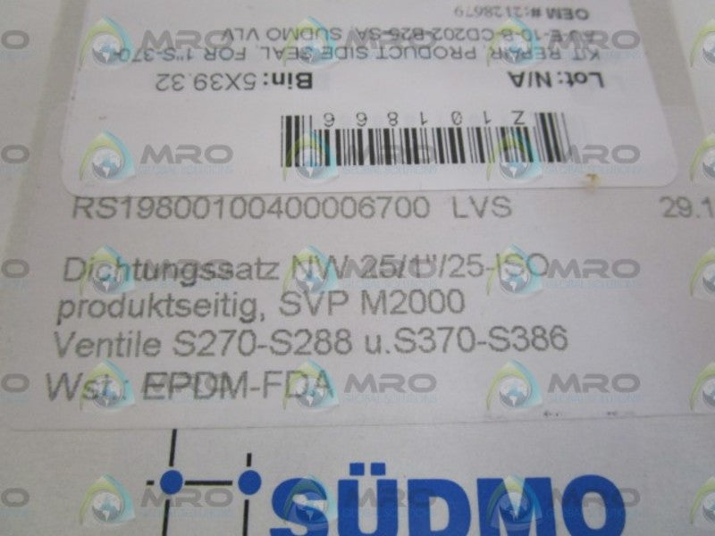 SUDMO REPAIR KIT 2128679 NSFS