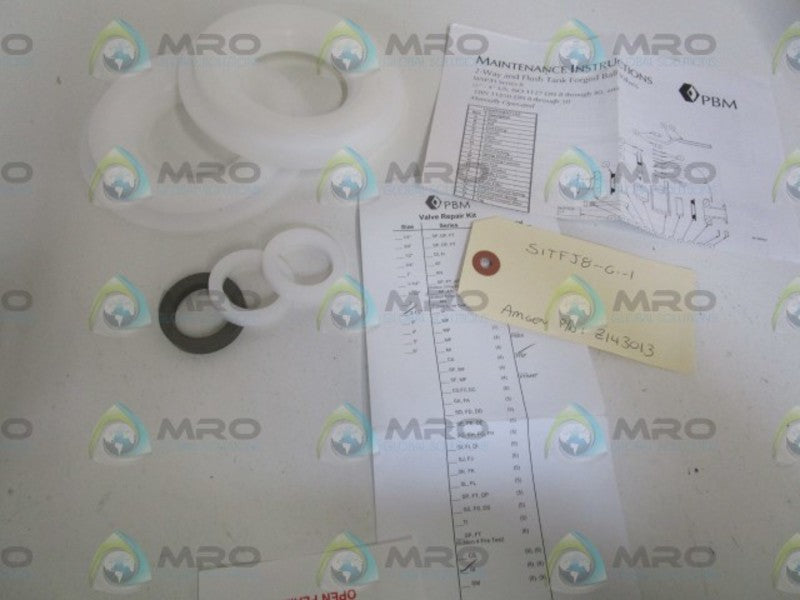 PBM 2-1/2" BALL VALVE REPAIR KIT SITFJ8-G-1 NSNP