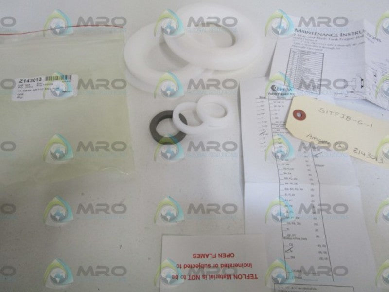 PBM 2-1/2" BALL VALVE REPAIR KIT SITFJ8-G-1 NSNP