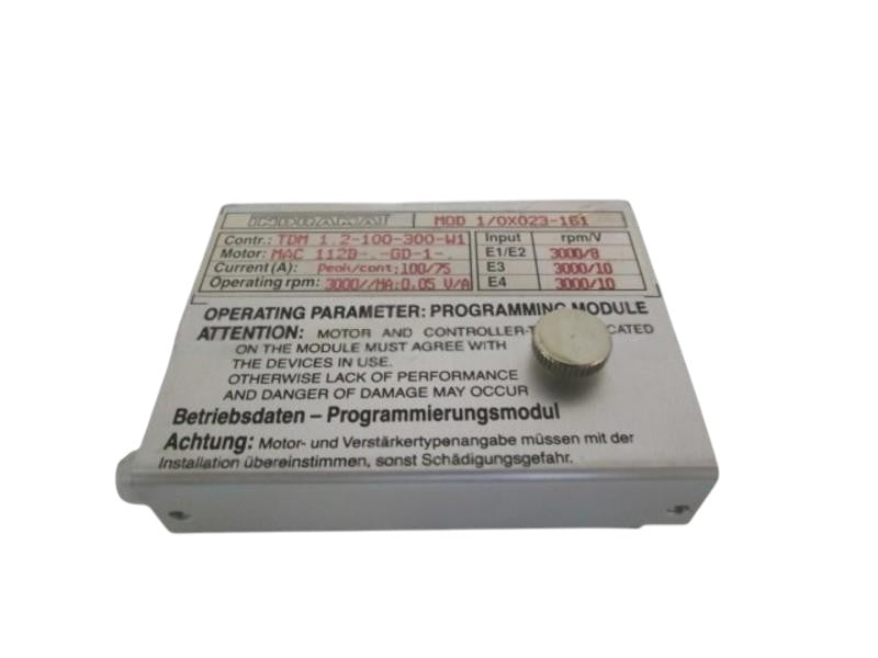 INDRAMAT MOD1/0X023-161 PROGRAMMABLE MODULE  UNMP