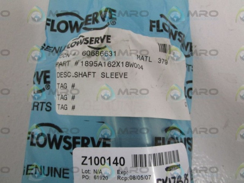 FLOWSERVE SHAFT SLEEVE 1895A162X18W004 NSNP