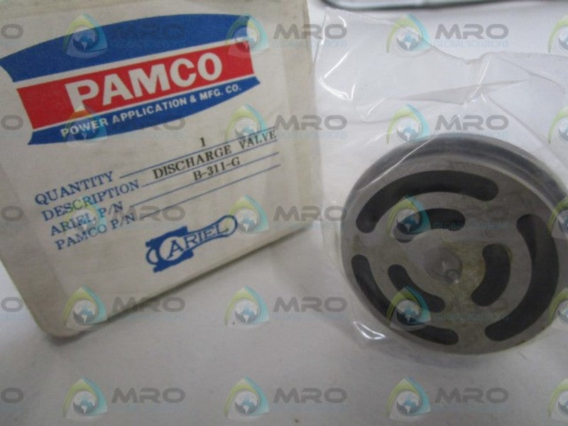 PAMCO DISCHARGE VALVE B-311-G NSMP