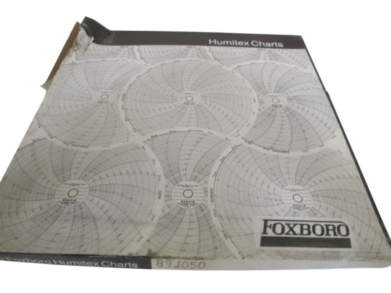 FOXBORO HUMITEX CHART 89J050 NSMP