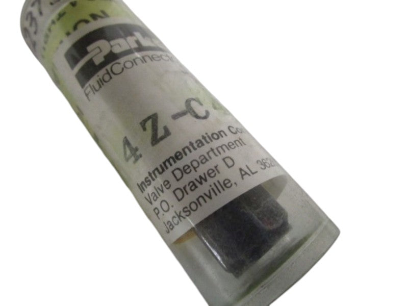 PARKER VALVE 4Z-C4L-1-SS ORIGINAL PACKAGE
