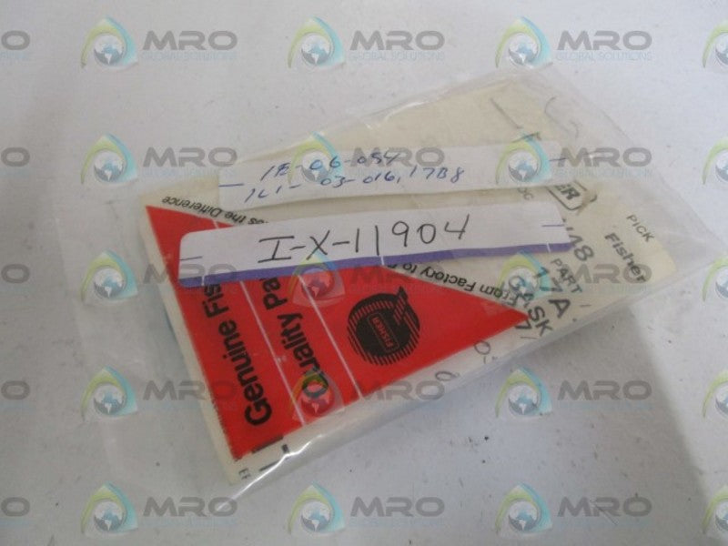 LOT OF 6 FISHER GASKET 17A1029X032 NSNP