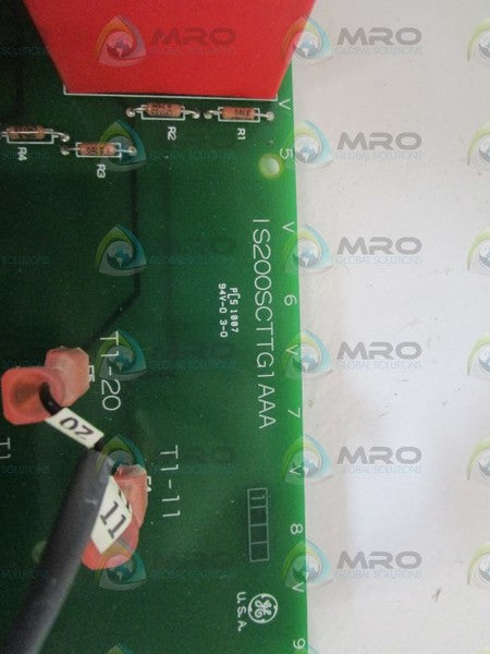 GENERAL ELECTRIC BOARD IS200SCTTG1AAA NSMP