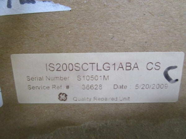 GENERAL ELECTRIC PC BOARD IS200SCTLG1ABA (REPAIRED) NSMP