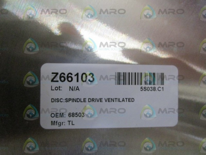 TL DISC:SPINDLE DRIVE VENTILATED 68503 NSNP