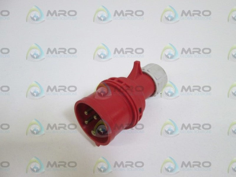 PCE MALE CONNECTOR PLUG TYP 015 (RED) UNMP
