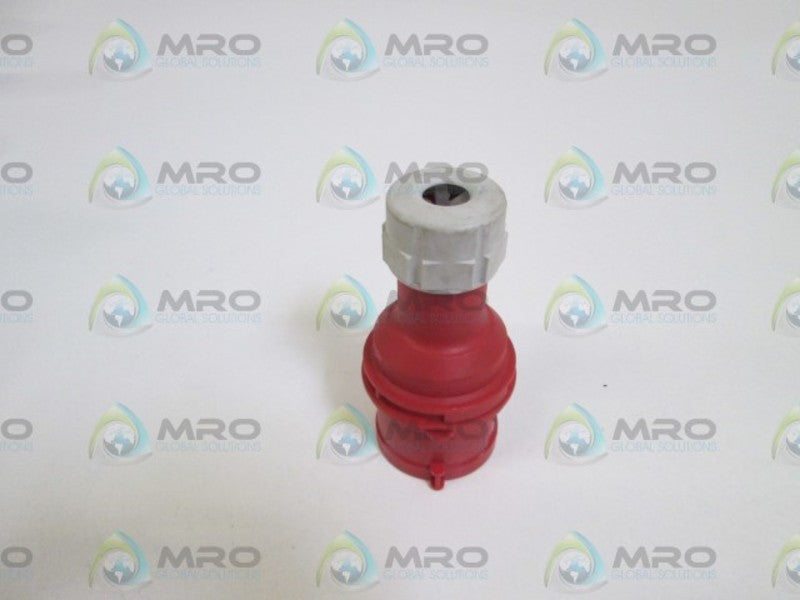 PCE MALE CONNECTOR PLUG TYP 015 (RED) UNMP