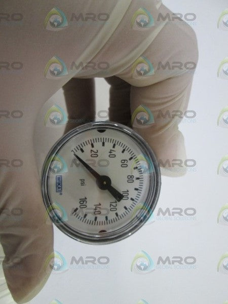 WIKA B1 PRESSURE GAUGE 0-160 PSI NSMP