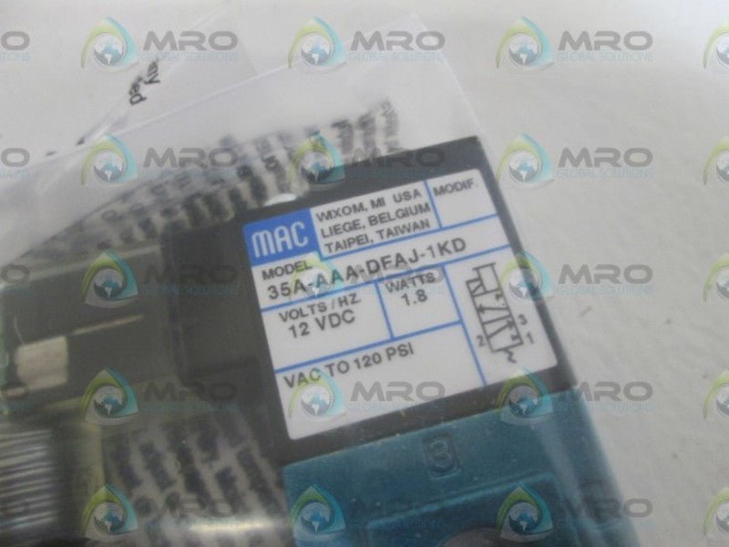 MAC VALVE 35A-AAA-DFAJ-1KD NSMP