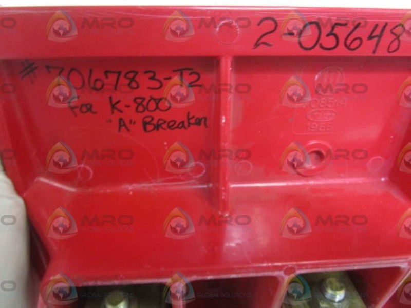 LOT OF 3 ABB MOVING CONTACT ASSEMBLY 706783-T2  UNMP
