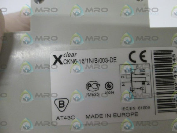 MOELLER CIRCUIT BREAKER CKN6-16/1N/B/003-DE NSMP