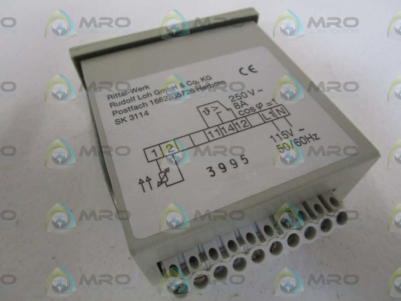 RITTAL SK3114 TEMPERATURE INDICATOR NSMP
