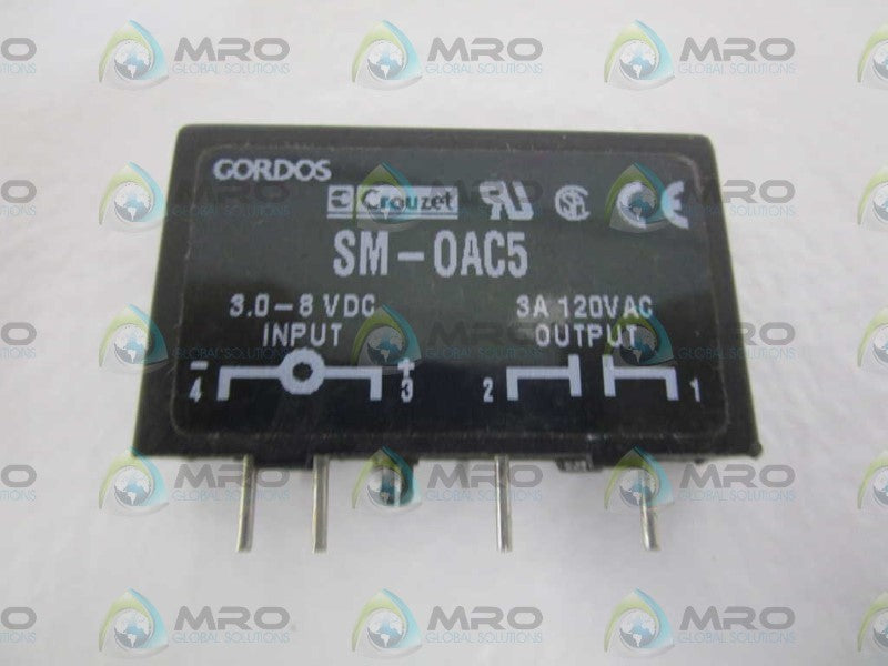 GORDOS CROUZET SM-OAC5U I/O MODULE  UNMP