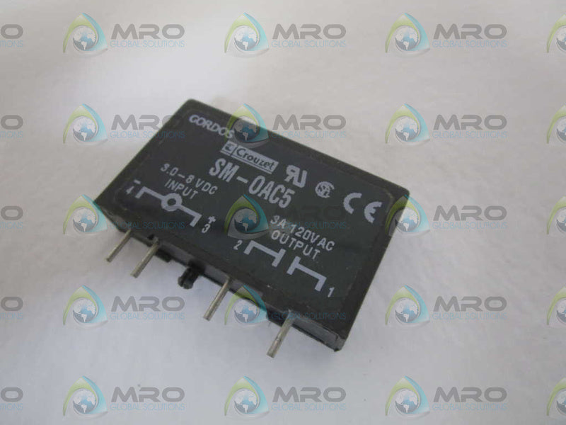 GORDOS CROUZET SM-OAC5U I/O MODULE  UNMP
