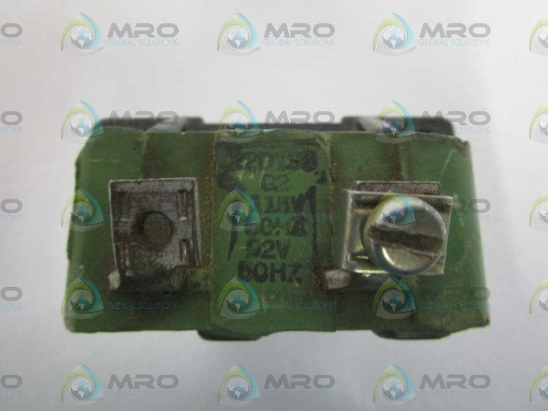 GENERAL ELECTRIC 115V/92V COIL 22D168G2 UNMP