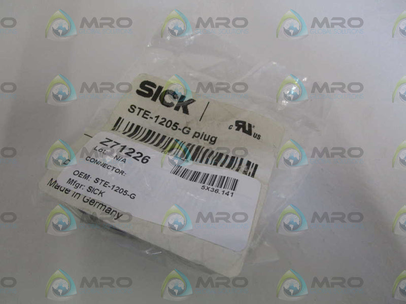 SICK PLUG STE-1205-G NSMP